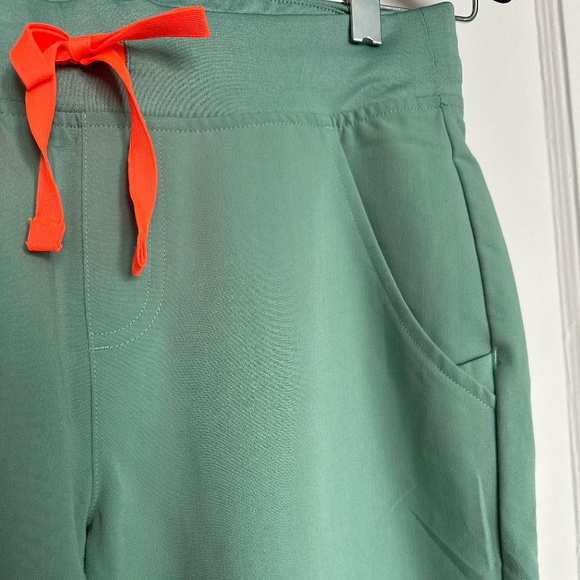 Figs Pants - FIGS Zamora Jogger Scrub Pants - Jade